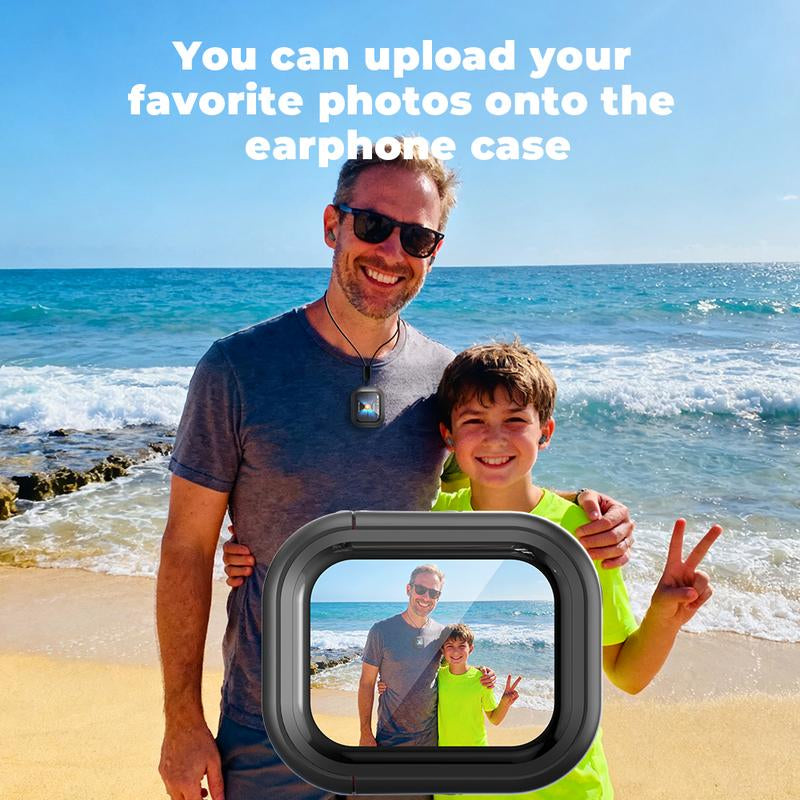 HTC NE20 OWS - AI Translation Earphones, Wireless Bluetooth Earphones, LED Display, Bluetooth 6.0, Charging Box, IPX5 Waterproof. Htc'S Pinnacle Product