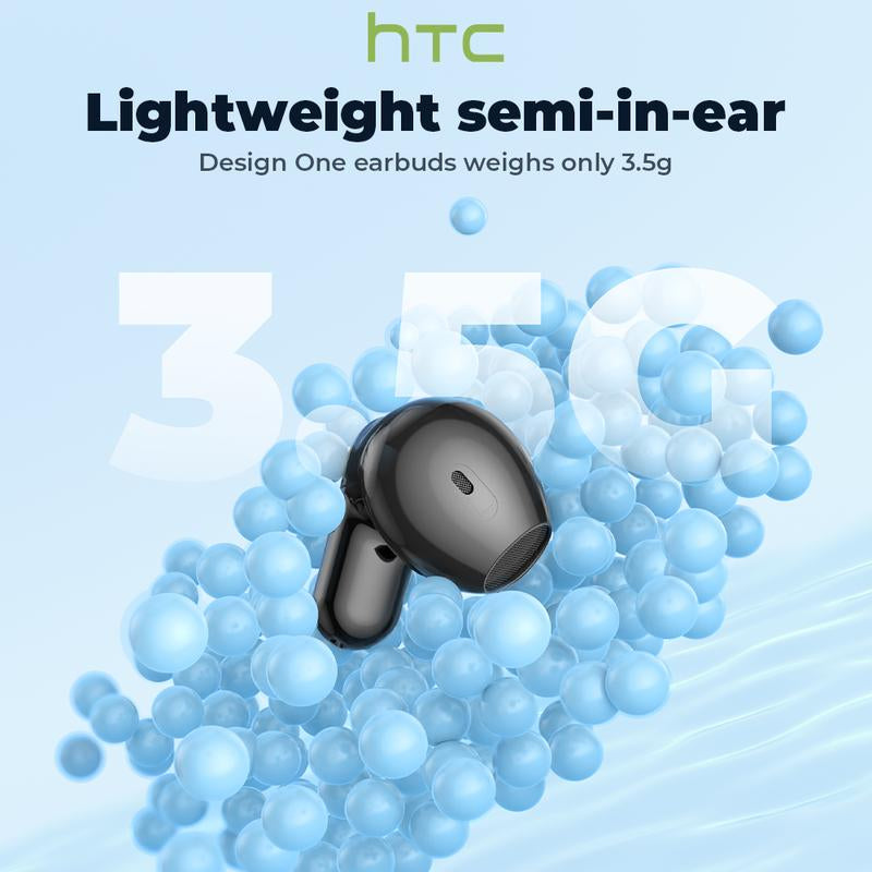 HTC NE20 OWS - AI Translation Earphones, Wireless Bluetooth Earphones, LED Display, Bluetooth 6.0, Charging Box, IPX5 Waterproof. Htc'S Pinnacle Product