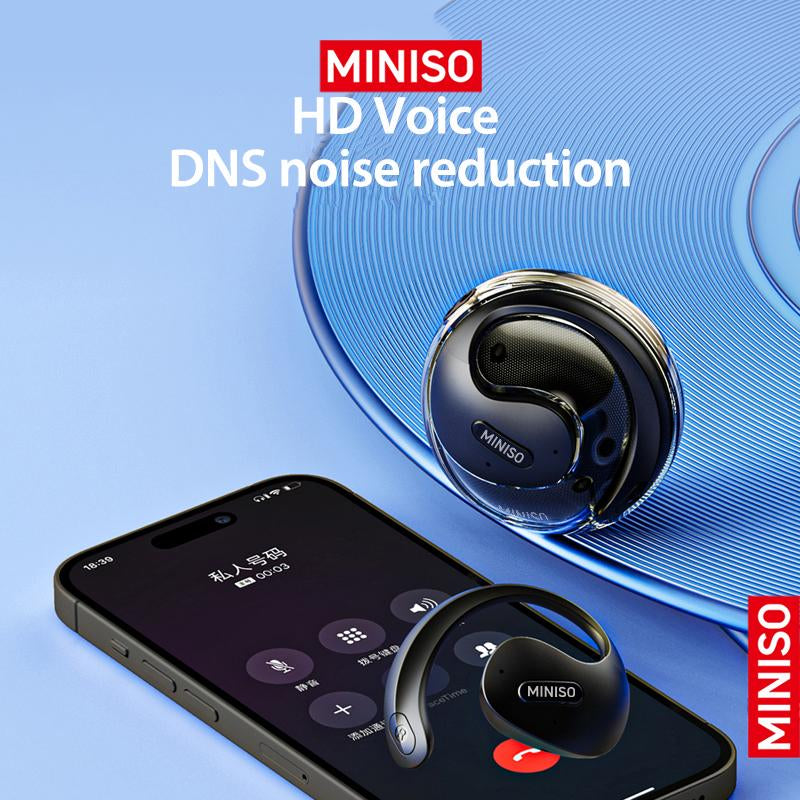 Miniso X15Pro Wireless Headphones Bluetooth 5.4 Sport Earphone HIFI Sound Quality